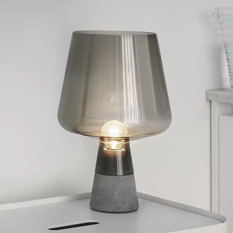 Light Switch - Lampu Meja Semen Bergaya Nordik yang