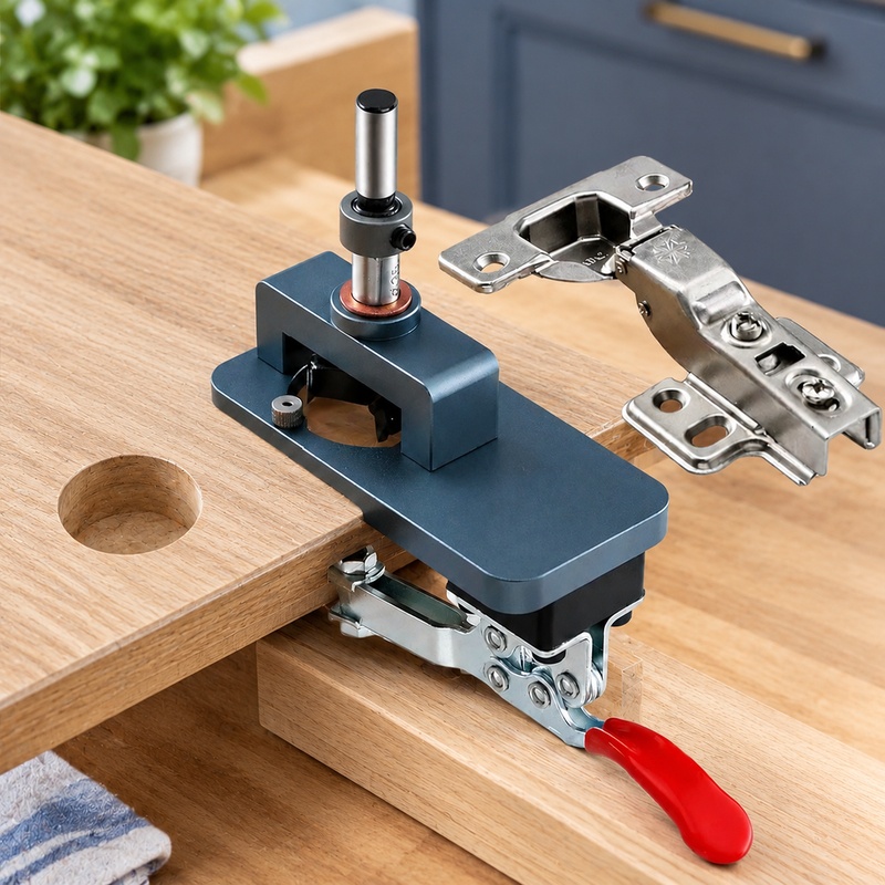 Cabinet Hinges - Alat Penjepit Tepi Presisi dengan Selongsong