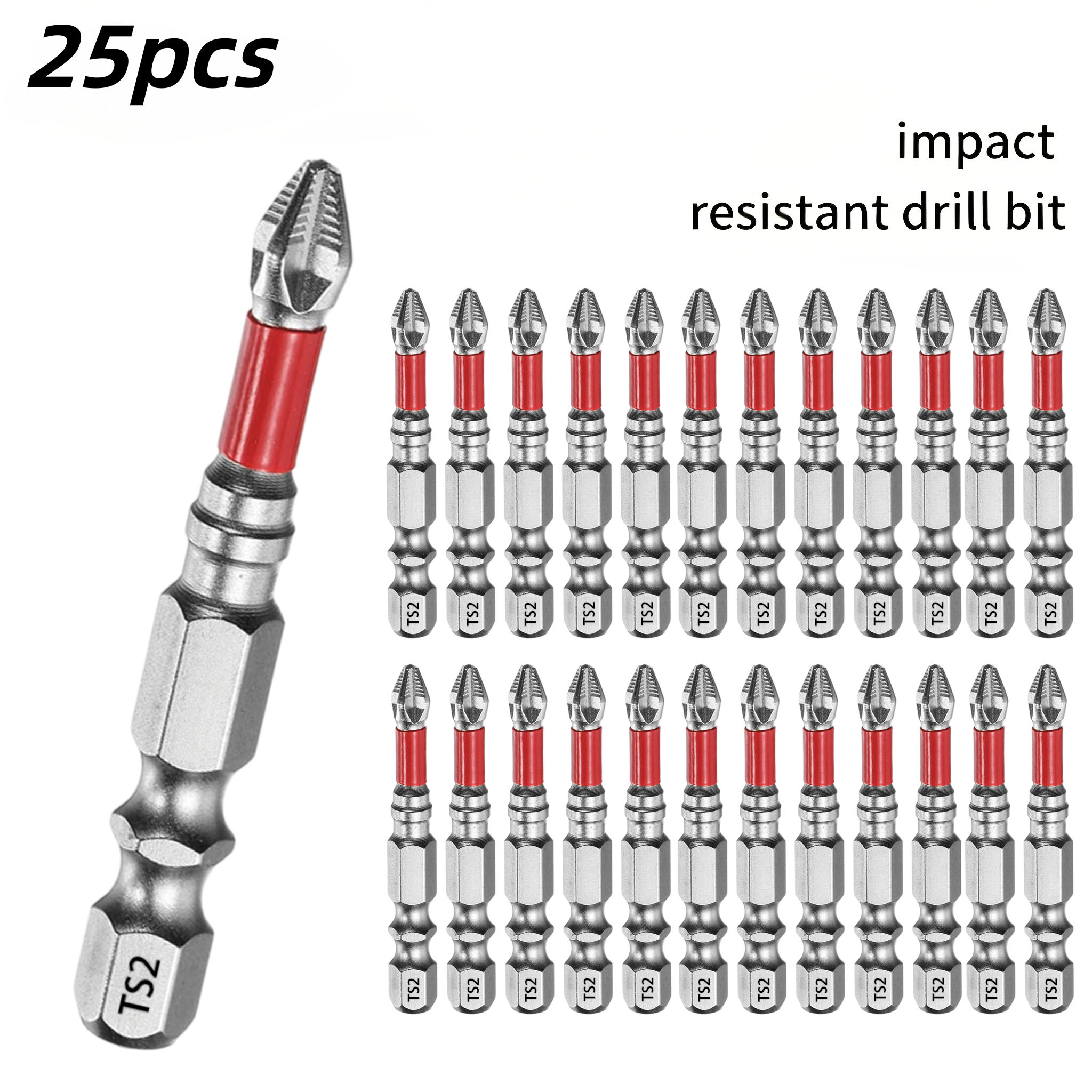 Drill Bits - 25 buah Set Mata Obeng Profesional
