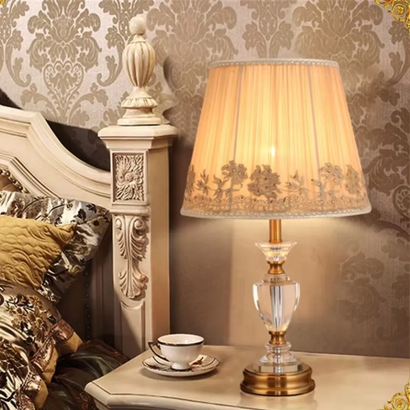 Light Switch - Lampu Meja LED Kristal Modern, Lampu