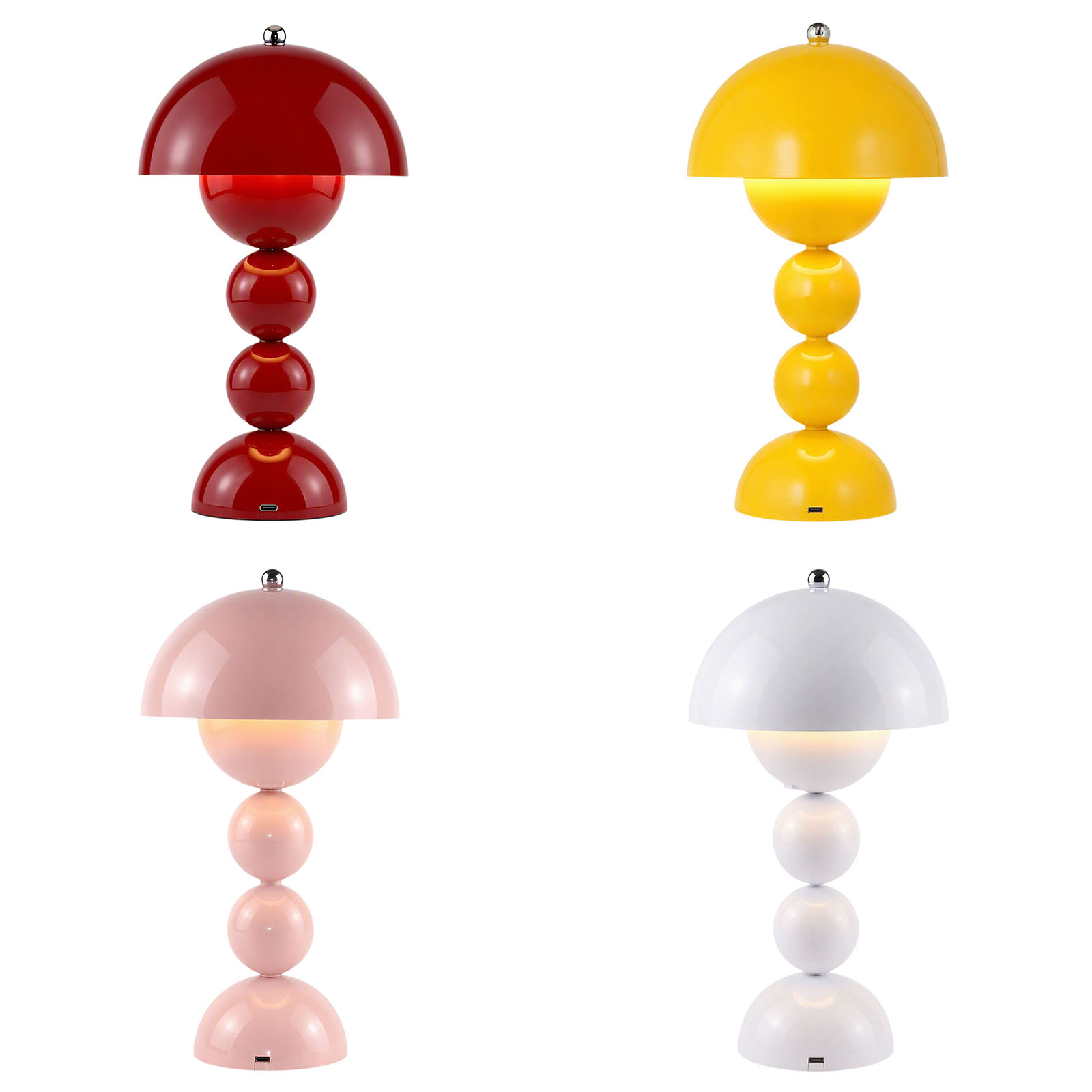 Light Switch - Lampu Meja Bentuk Jamur dan Bunga