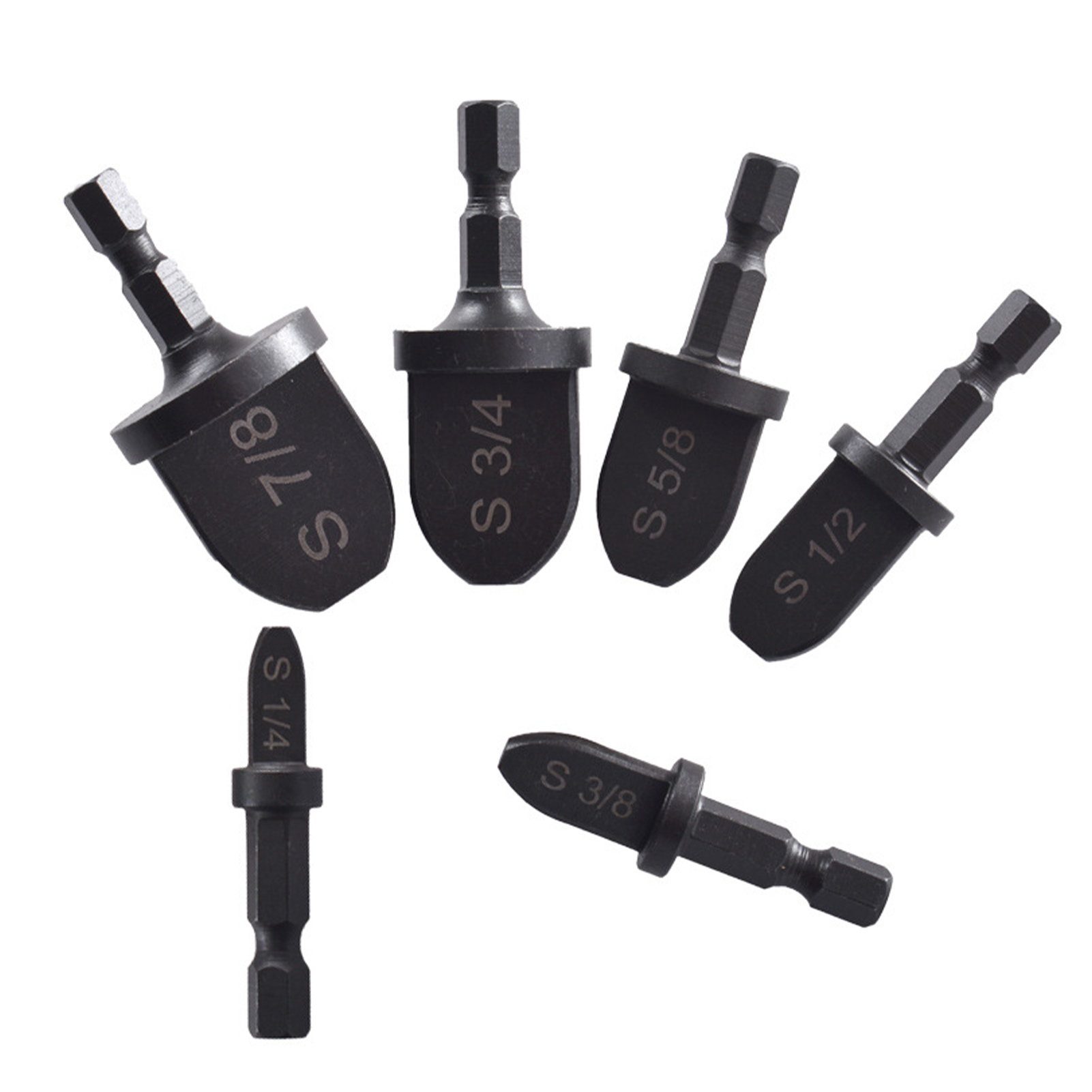 6 buah mata bor pembesar pipa, - Drill Bits ulasan dan harga