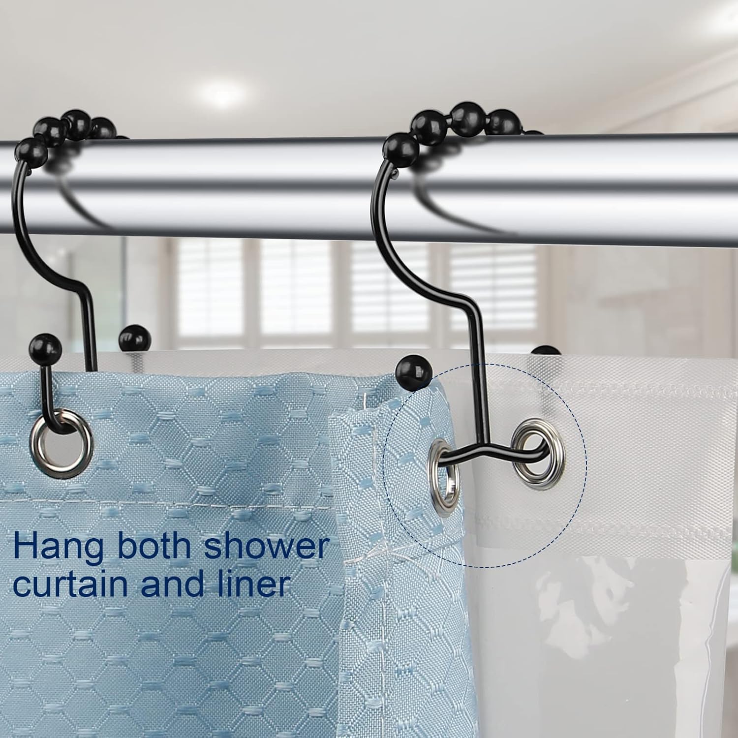 Gantungan Tirai Kamar Mandi, G - Curtain Rods ulasan dan harga