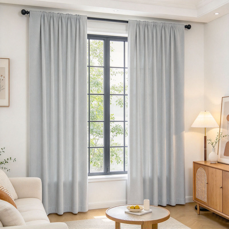 2 buah Tirai dengan Lapisan Be - Curtain Rods ulasan dan harga