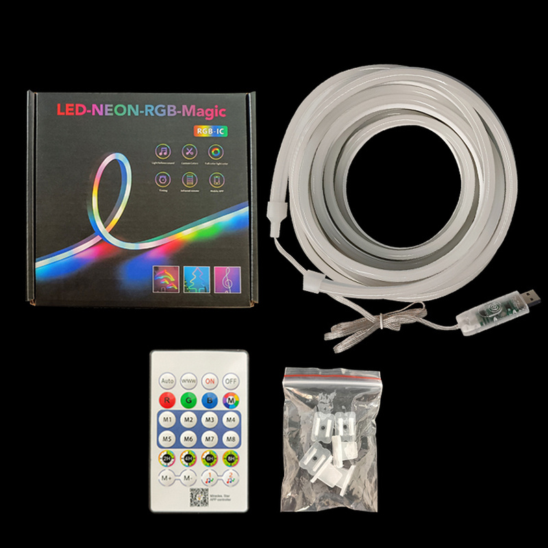 Lampu LED Neon RGB dengan Ting - Led Strip Lights ulasan dan harga