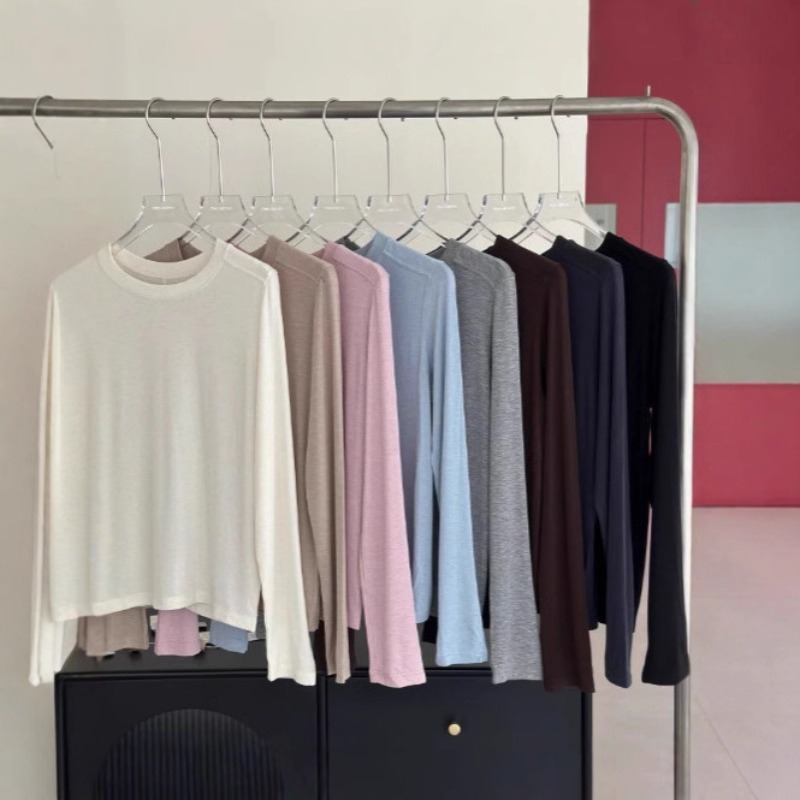 Sweater Tencel Wol Lengan Panj - Wallpaper ulasan dan harga