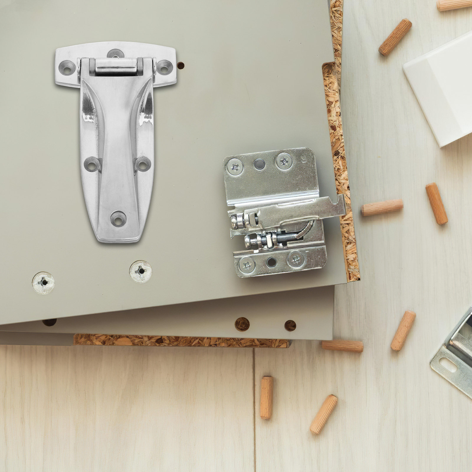 Engsel T Baja Tahan Karat Berk - Cabinet Hinges ulasan dan harga