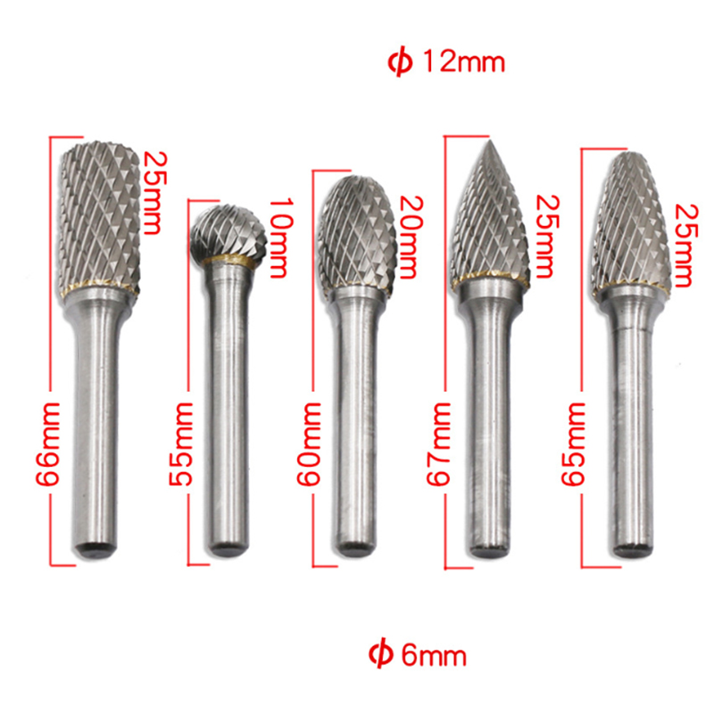 Set Mata Bor Putar Karbida 12M - Drill Bits ulasan dan harga