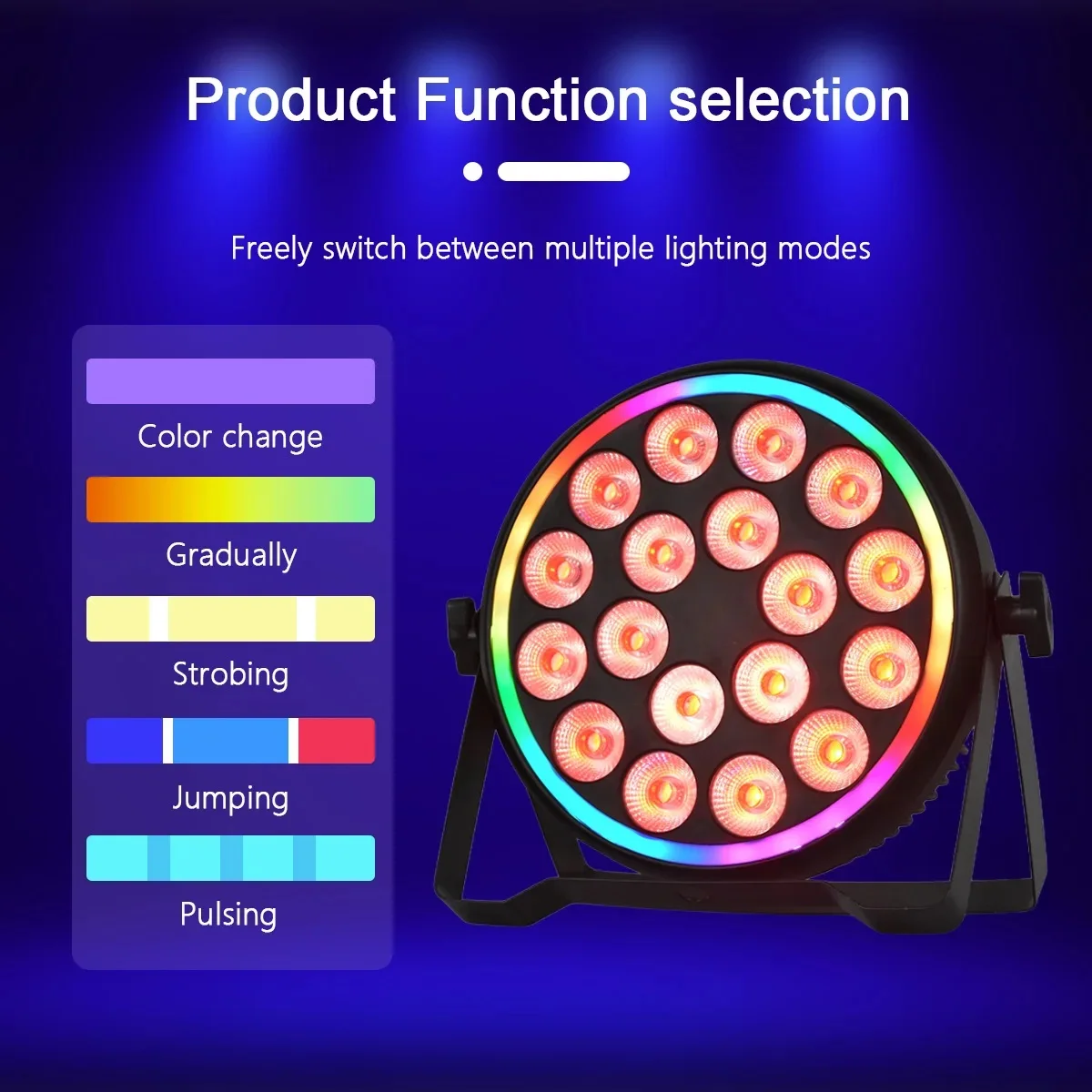 Lampu LED Par 4-in-1 RGBW 180W - Led Strip Lights ulasan dan harga